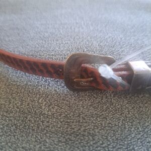 Stylish Brown Leather Men's Hat Band